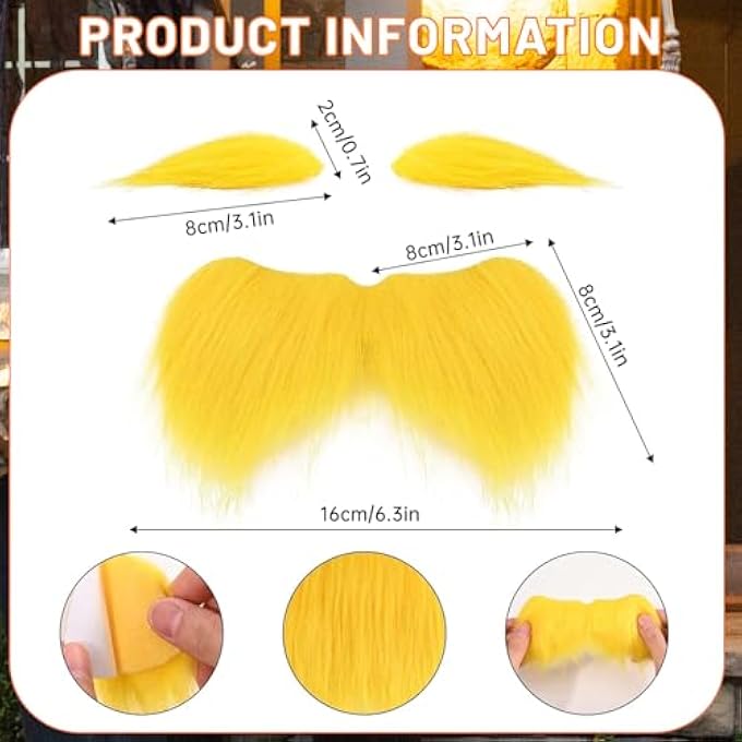 LORAX COSTUME, ONE PIECE SUIT FOR WOMEN AND MEN, UNISEX ONE PIECE COSTUME, ADULT FANCY DRESS, HALLOWEEN AND CARNIVAL WITH FACE OPENING, INCLUDES BEARD - Image 2