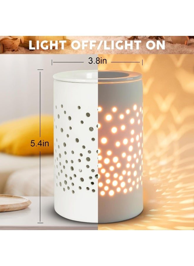 Bobolyn - Ceramic Electric Oil Burner Wax Melts Burner Warmer Melter Fragrance Oil Burner For Home Office Bedroom Living Room Gifts And Decor - Image 1