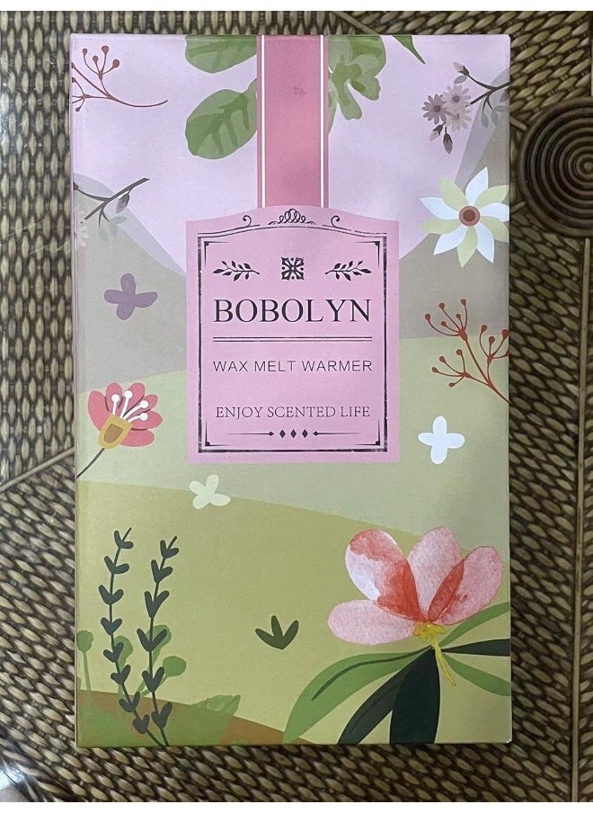 Bobolyn - Ceramic Electric Oil Burner Wax Melts Burner Warmer Melter Fragrance Oil Burner For Home Office Bedroom Living Room Gifts And Decor - Image 1