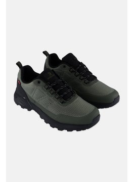 Nordland Men Brand Logo Lace Up Casual Shoe, Black  - Image 1