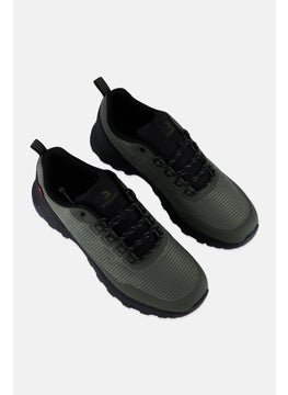 Nordland Men Brand Logo Lace Up Casual Shoe, Black  - Image 4