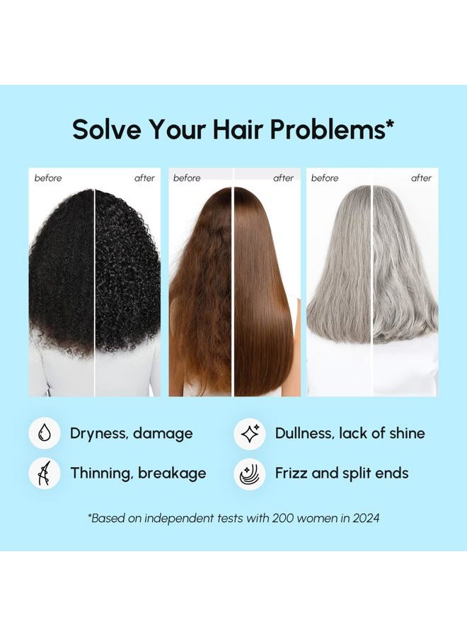 MAREE Deep Conditioning Hair Mask for Damaged Hair Treatment - Keratin Hair Care for Hydrating Growth Repair Moisturizing - Dry Curly Color Refreshing - Tratamiento Mascarilla Para el Cabello Seco - Image 4