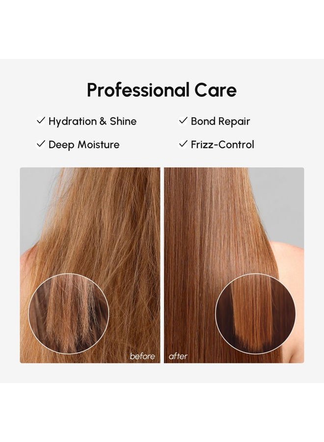 MAREE Deep Conditioning Hair Mask for Damaged Hair Treatment - Keratin Hair Care for Hydrating Growth Repair Moisturizing - Dry Curly Color Refreshing - Tratamiento Mascarilla Para el Cabello Seco - Image 5