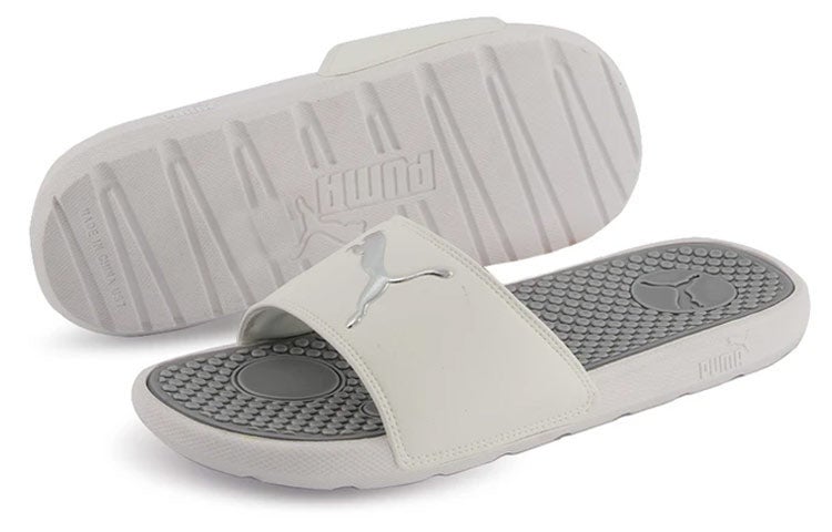 PUMA (WMNS) PUMA Cool Cat Sport Slippers White - Image 3