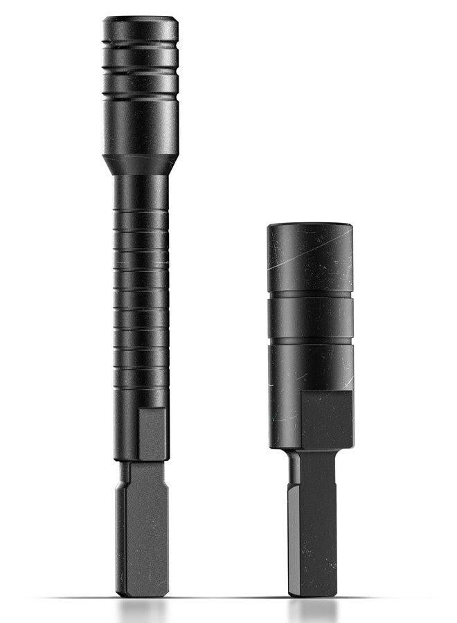 Galvanox Add-on Accessories Designed for Leatherman Multi-tools, Bit Driver Extender, and Flat Bit to 1/4" Hex Adapter (Black) - Image 1