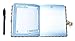 Playhouse Keep Out Lock Key Lined Page Diary with Invisible Ink Pen for Kids - Image 4