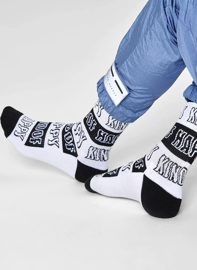 Happy Socks HAPPY STRIPE CREW SOCK