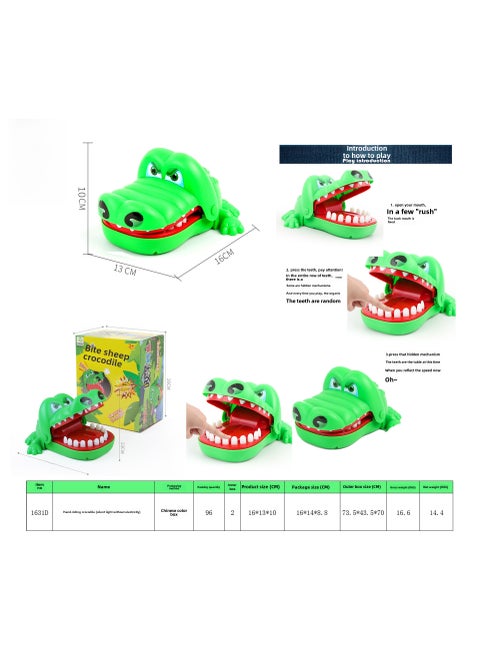 Jumbo Crocodile Bite Finger Game for KidsLarge crocodile (Chinese color box) Large crocodile (Chinese color box)