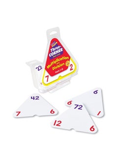 Trend Enterprises : Three Corner Multiplication And Division Flash Cards Interactive Self Checking Cards Exciting Way For Everyone To Learn 46 Two Sided Cards Included Ages 8 And Up  - Image 5
