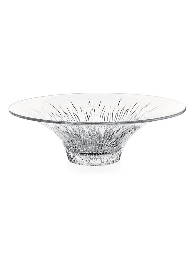 RCR Glass Serving Plate - Clear 