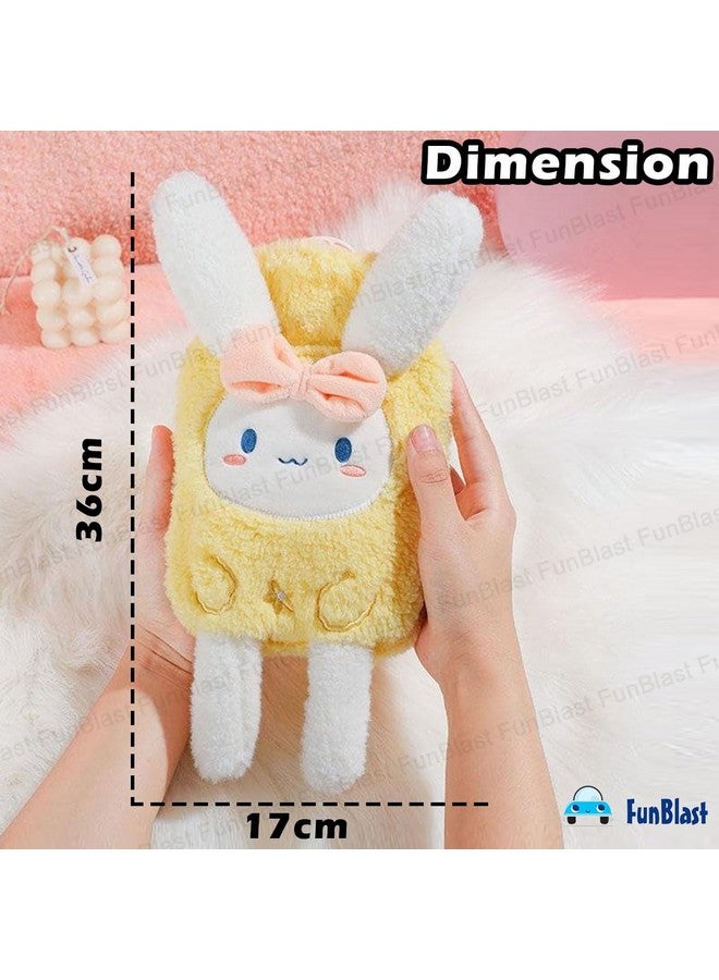 FunBlast FunBlast Hot Water Bag with Soft Cover for Pain Relief - Heating Pad Hot Water Bottle & Rubber Bottle for Hot Water Bag for Pain Relief, Bottle, Heating Bag - 1000 ML (Random Color) - Image 2
