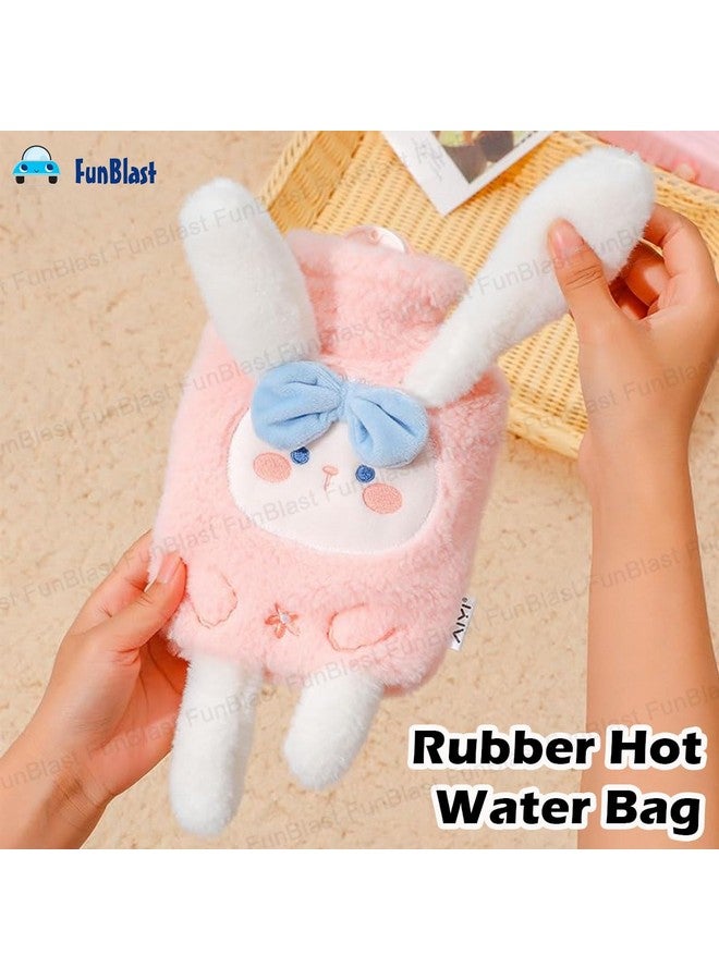 FunBlast FunBlast Hot Water Bag with Soft Cover for Pain Relief - Heating Pad Hot Water Bottle & Rubber Bottle for Hot Water Bag for Pain Relief, Bottle, Heating Bag - 1000 ML (Random Color) - Image 3