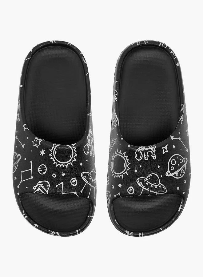 Aqua Boys Space Print Slides