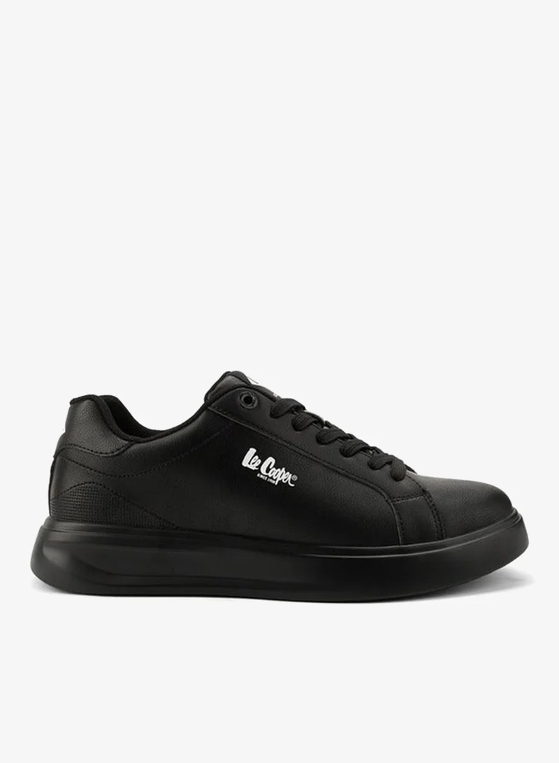 Men's Solid Lace-Up Sneakers