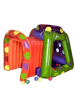 AGD Kids Spiral Ramp with Crawling Tunnel and 20 Soft Touch Ball  - Image 2