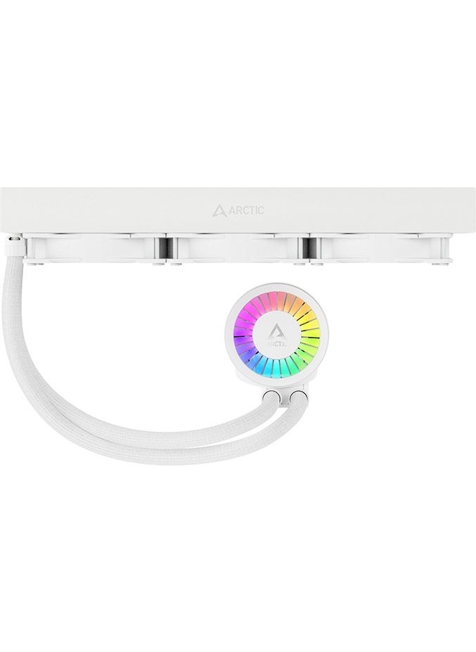 Arctic - Liquid Freezer III - 360 A-Rgb Intel / Amd Compatible, 360MM Radiator, 3X12CM P12 Pwm Fan, Liquid Processor Cooler White (AR-ACFRE00152A) - Image 1