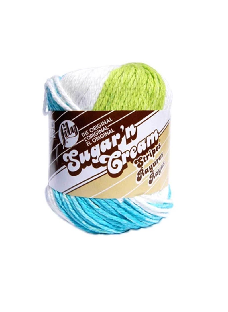 Lily Lily Sugar'n Cream Yarn - Stripes Mod  - Image 2