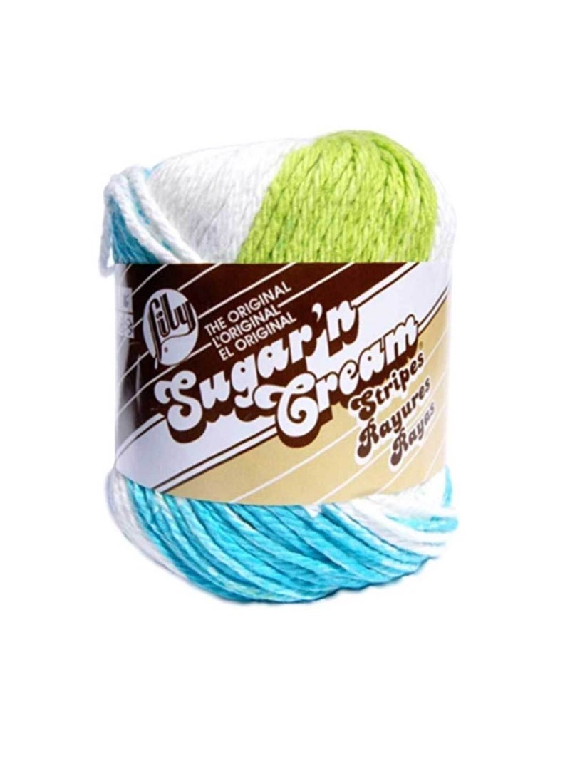 Lily Lily Sugar'n Cream Yarn - Stripes Mod  - Image 3