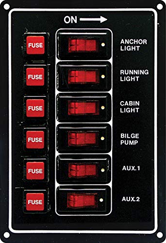 SeaSense Switch Panel 6 Gang - Image 4