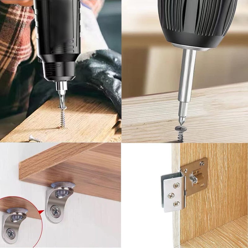 TheMujtaba Stainless Steel Phillips Star Head Screws for Fixing Wood, Plywood, Paster Boards,Screws Dry Wall Screws for Fixing Wood, Plywood, Pasteboards(1 inch, 100) - Image 4