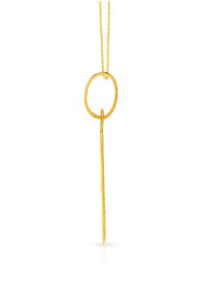 Malabar Gold and Diamonds 22k 916 Purity Gold Pendant for Women EMPN121FY  - Image 3