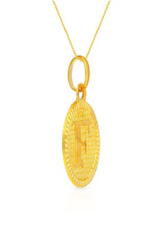 Malabar Gold and Diamonds 22k 916 Purity Gold Pendant for Women EMPN121FY  - Image 2