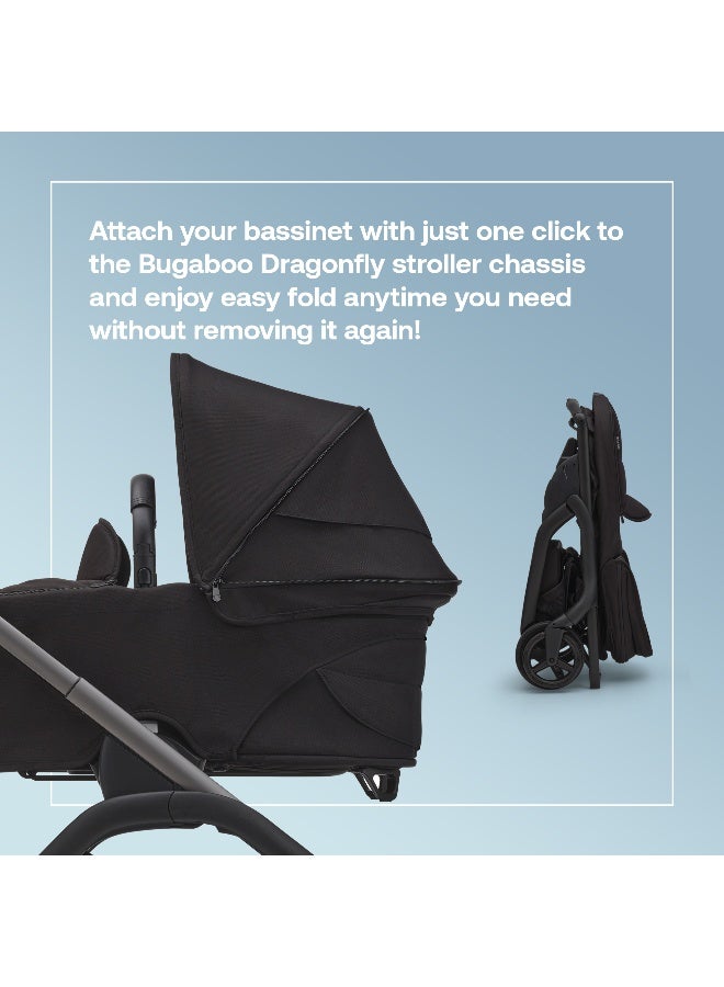 Bugaboo Dragonfly Bassinet - Black - Image 5