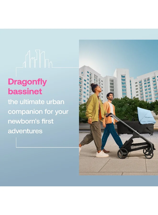 بوجابو Bugaboo Dragonfly Bassinet - Black