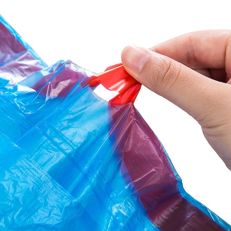 Disposable Drawstring Garbage Bag Household Portable Thickened Large Bundle Pocket Plastic Bag For Kitchen El Office - Image 3