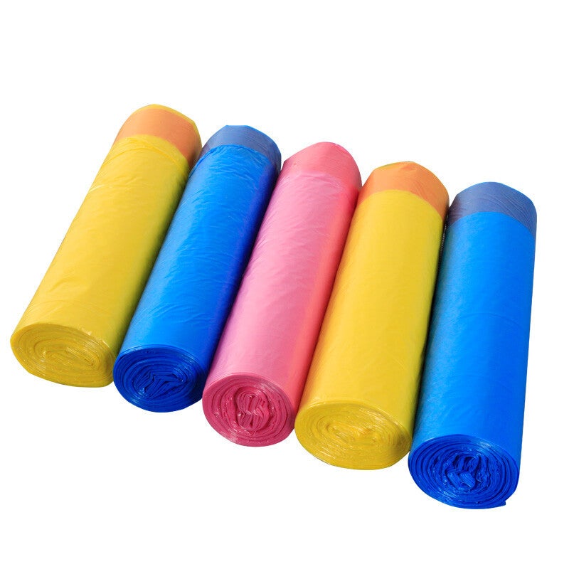 Disposable Drawstring Garbage Bag Household Portable Thickened Large Bundle Pocket Plastic Bag For Kitchen El Office - Image 5