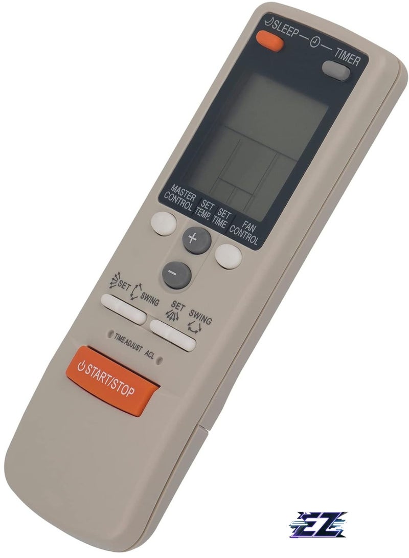 Replacement Remote Control Air Conditioner AR-JW2 AR-DB2 AR-JW5 AR-DB4 AR-DB6 ASU9C1 AR-FB2 AR-DB7 AR-HG1 ASU12C1 ARJW5 ARDB2 ARDB4 ARDB6 ARFB2 ARDB7 HG1 with battery