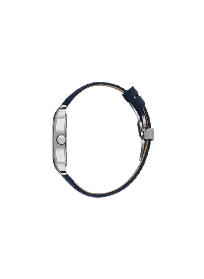 SANTA BARBARA POLO & RACQUET CLUB Santa Barbara Polo & Racquet Club - Noble Men's Watch | Leather Band with Steel Case | Analog | Square Dial | Mineral Glass | Japanese Quartz | Water Resistance 50 Meters