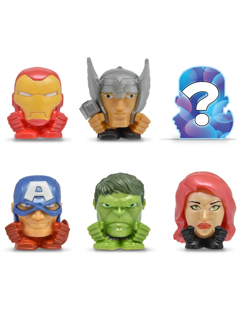 MASHEMS Mash’ems Marvel Avengers Surprise Squishy Toy – Series 11 Capsule Ball (1 Piece Only) Gravity Display with Random Character | Marvel Collectible Squishy Toys for Kids 4+ - Image 2