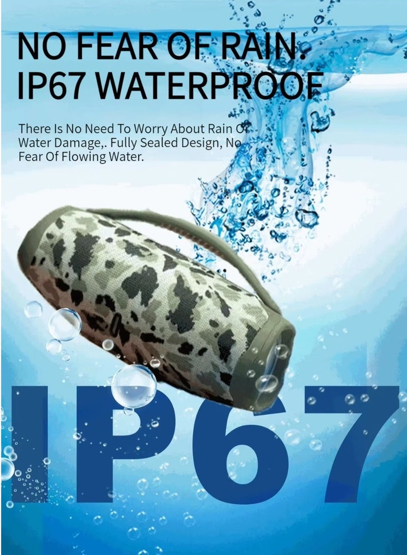 BOOMS BOX 3 Wireless Speaker with 5 Hours Playtime, Dual USB Charging, Powerful Sound, Bluetooth 5.2 – 4000mAh Battery" - Image 3