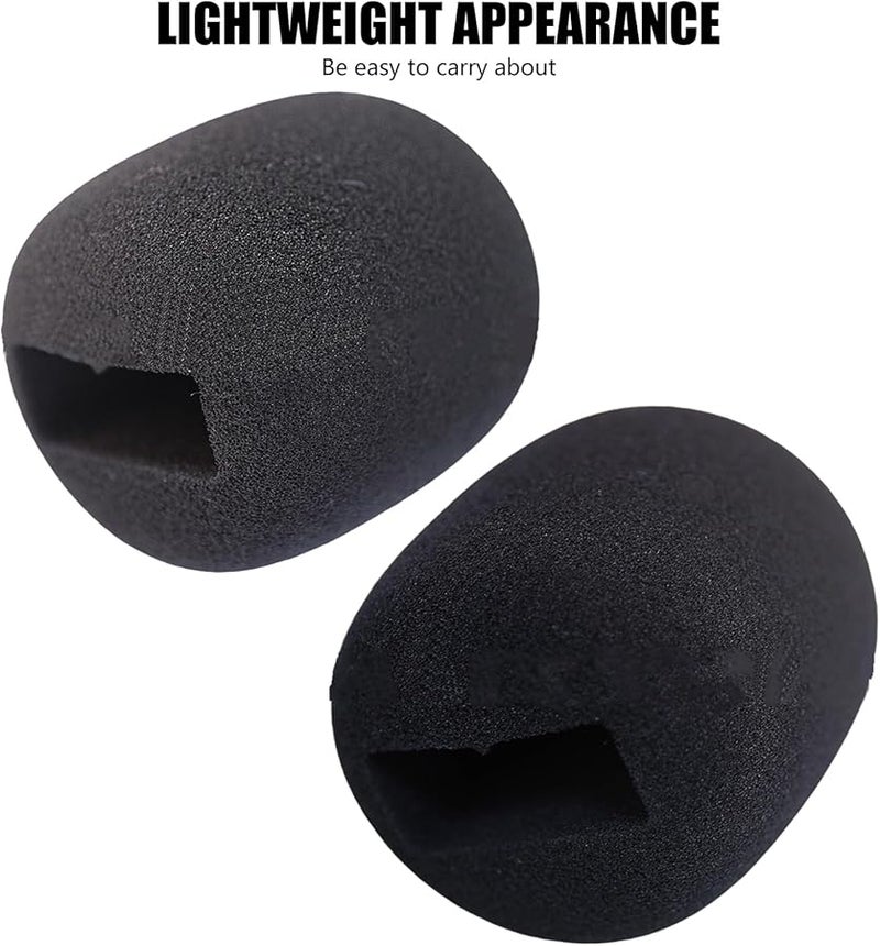 Lavalier Microphone Windscreen Protector Noise Reduction Sponge Sleeve 8 5x7 3cm - Image 5