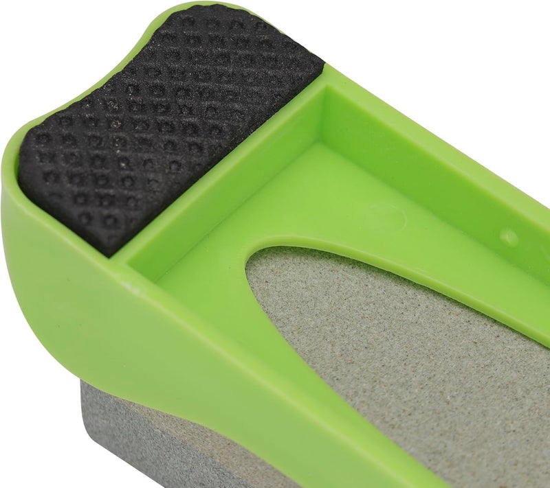 Zoov Sharpening Stones Whetstone Set with Plastic Base & Non-Skid Bottom – Knife & Tool Sharpener | 1Pcs - Image 4