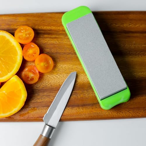 Zoov Sharpening Stones Whetstone Set with Plastic Base & Non-Skid Bottom – Knife & Tool Sharpener | 1Pcs - Image 5