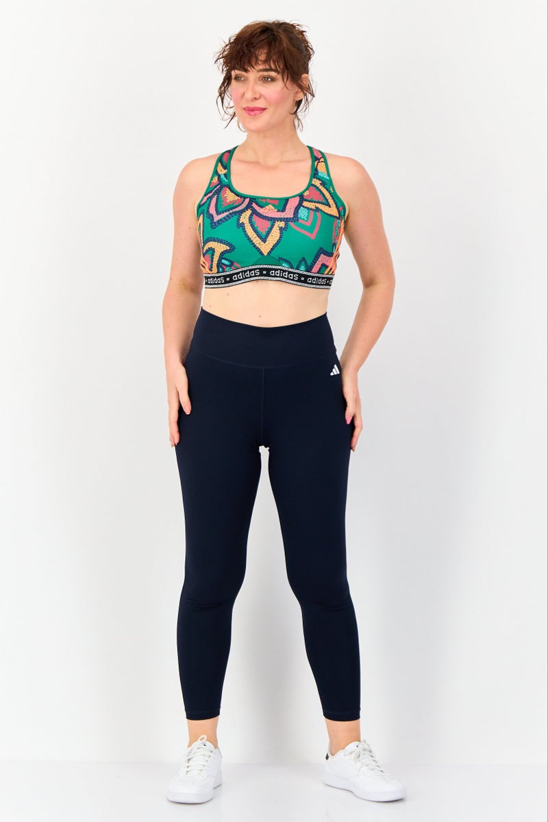 Adidas Women Sportswear Fit Lightly Padded Training Sports Bra, Multicolor - Image 4