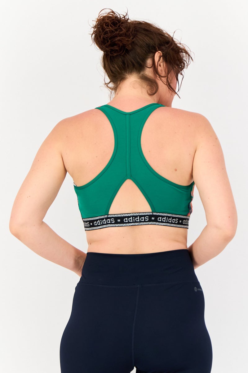 Adidas Women Sportswear Fit Lightly Padded Training Sports Bra, Multicolor - Image 3