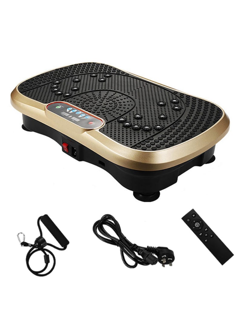 Arabest Vibration Plate Exercise Machine, Vibration Fitness Exercise Machine for Home Use, Whole Body Motion Vibration Platform for Weight Loss & Toning, With Remote Control & Balance Straps, 400lb Max Load - Image 1