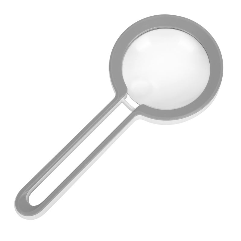 Double Lens Magnifier 10X & 5X Handheld Magnifier Magnifying Glass Lens Large Diameter for Reading Inspection Repair Work - Image 3