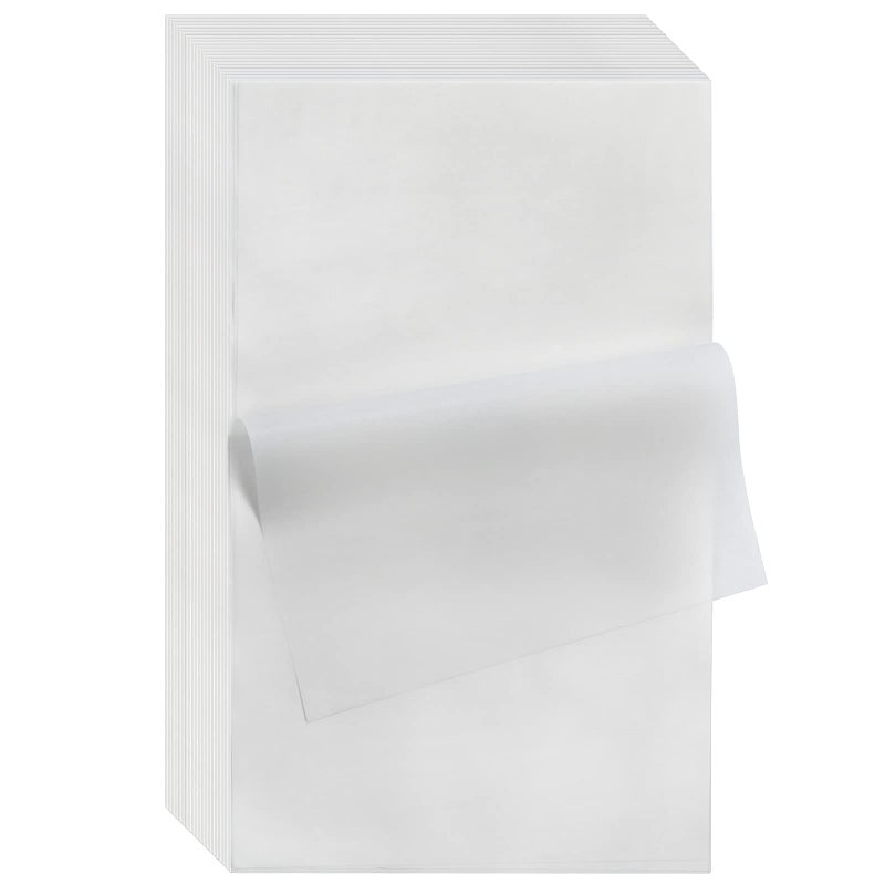 Fasmov 500 Pcs Parchment Paper Baking Liner Sheets 12 x 8 inches Nonstick Baking Paper for Baking Cookies Bread Meat Pizza