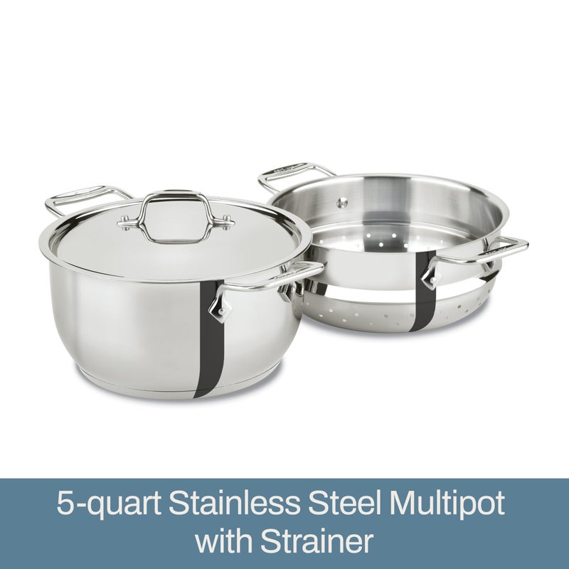 All-Clad E414S564 5-Quart Steamer - Image 2
