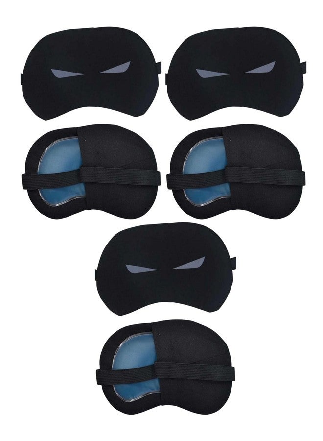 Samtrish Superhero Style Cooling Eye Mask – Hot & Cold Therapy Sleep Mask with Gel Pack for Puffiness, Wrinkles, Eye Fatigue – Soft Elastic Strap for Comfort. | Pack of 3 - Image 1