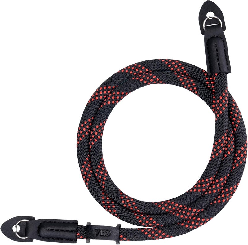 Vintage Camera Neck Strap,Nylon Rope Camera Shoulder Straps for Photographers Film DSLR