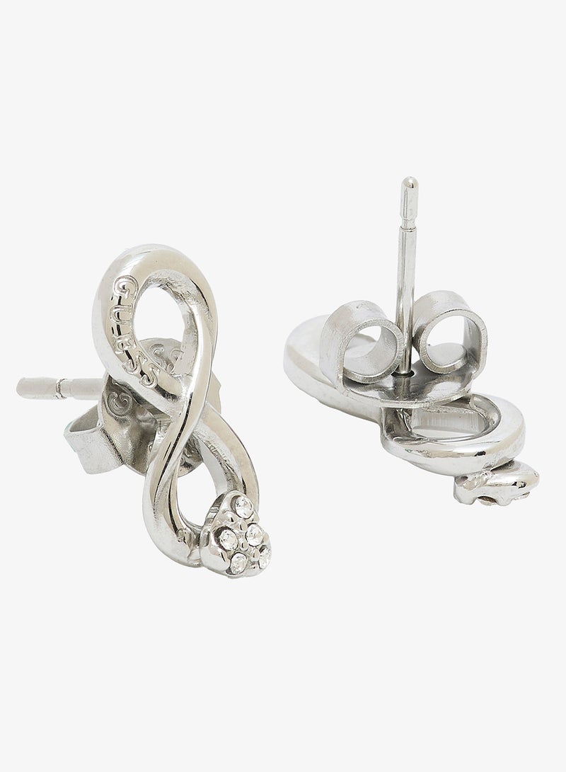 GUESS Infinity Stud Earrings - Image 2