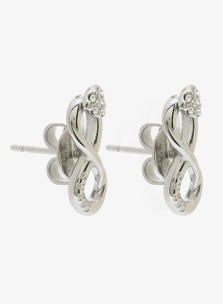 Infinity Stud Earrings