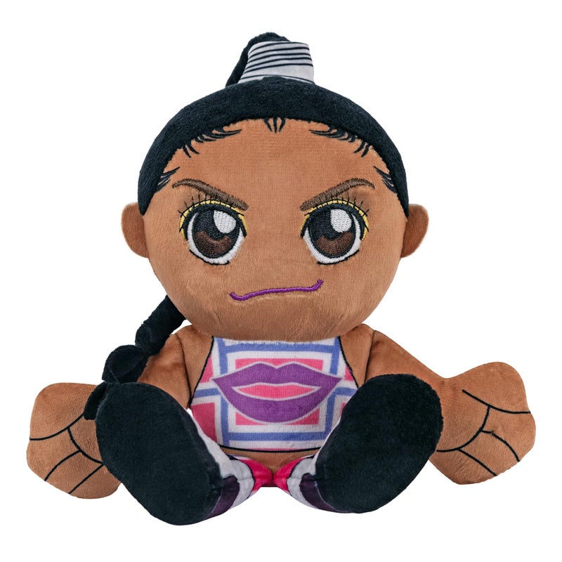 Bleacher Creatures WWE Diva Bianca Belair 8" Kuricha Plush - Soft Chibi Inspired Toy - Image 1