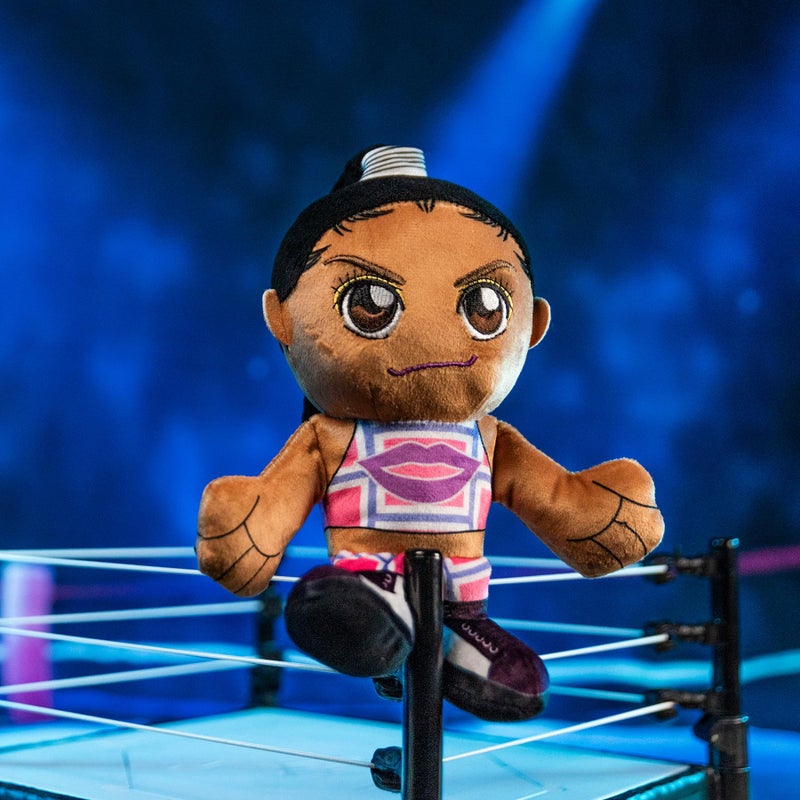 Bleacher Creatures WWE Diva Bianca Belair 8" Kuricha Plush - Soft Chibi Inspired Toy - Image 2