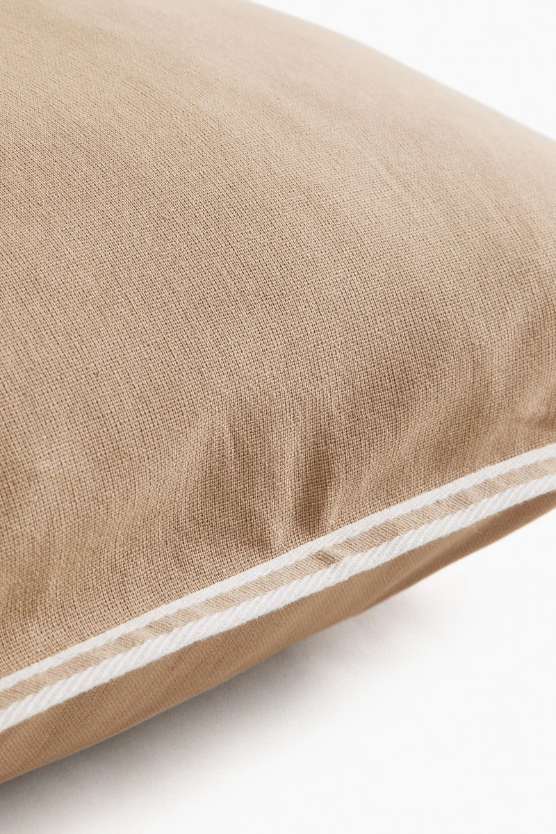H&M Cotton canvas cushion cover